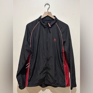 Odlo Black with Red Highlights Lightweight Jacket - Women’s Size Large